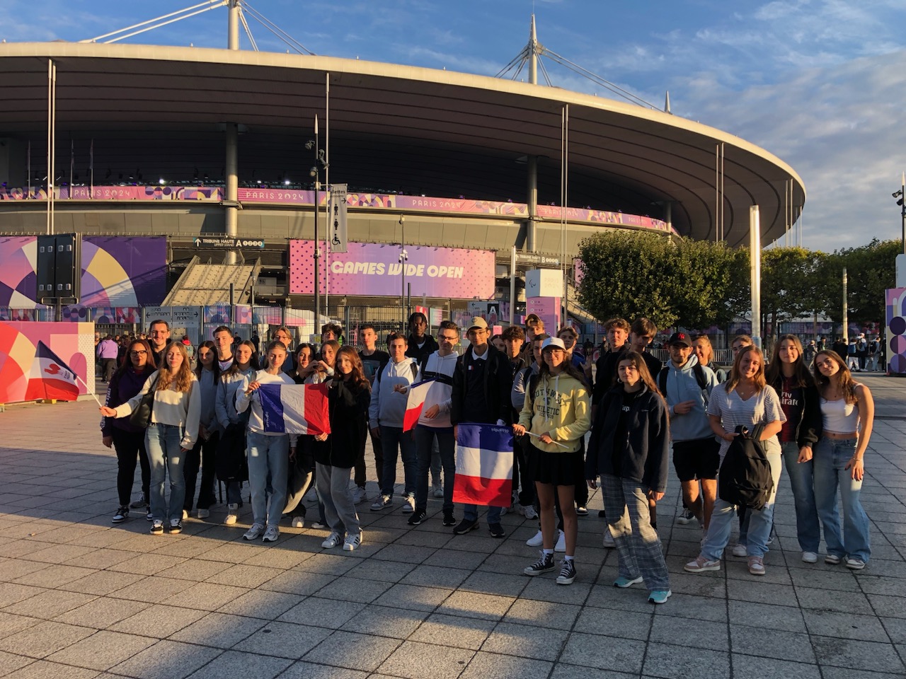 Nos élèves de 1ère générale, technologique et ASSP assistent aux Jeux Paralympiques à Paris🏅