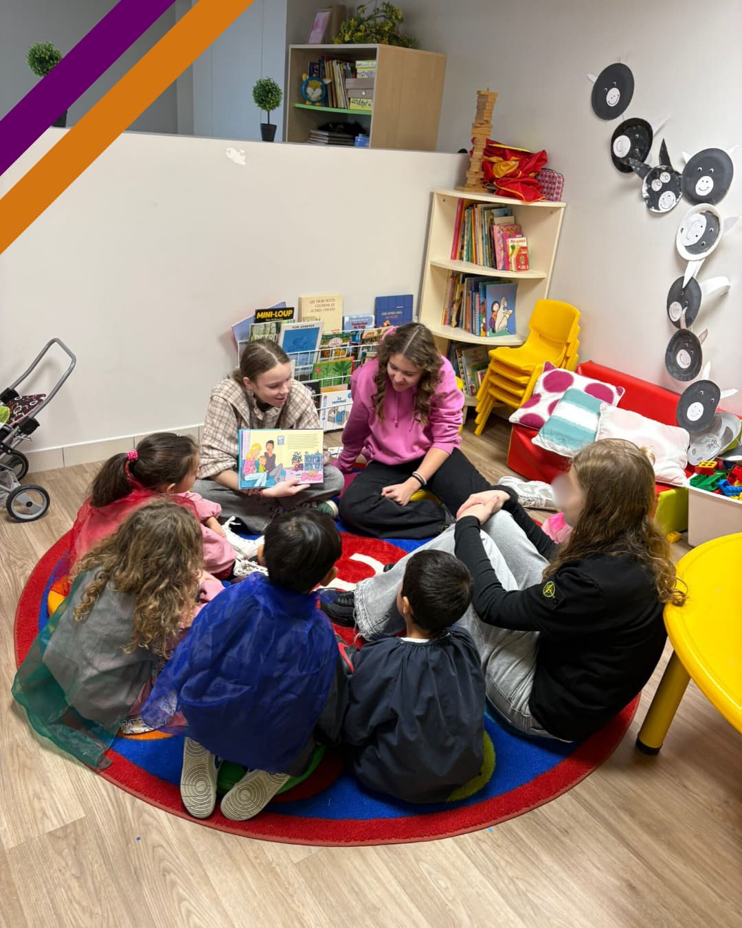 Matinée d’animation CAP AEPE Groupe Saint Michel : une rencontre pédagogique et créative avec les enfants de maternelle