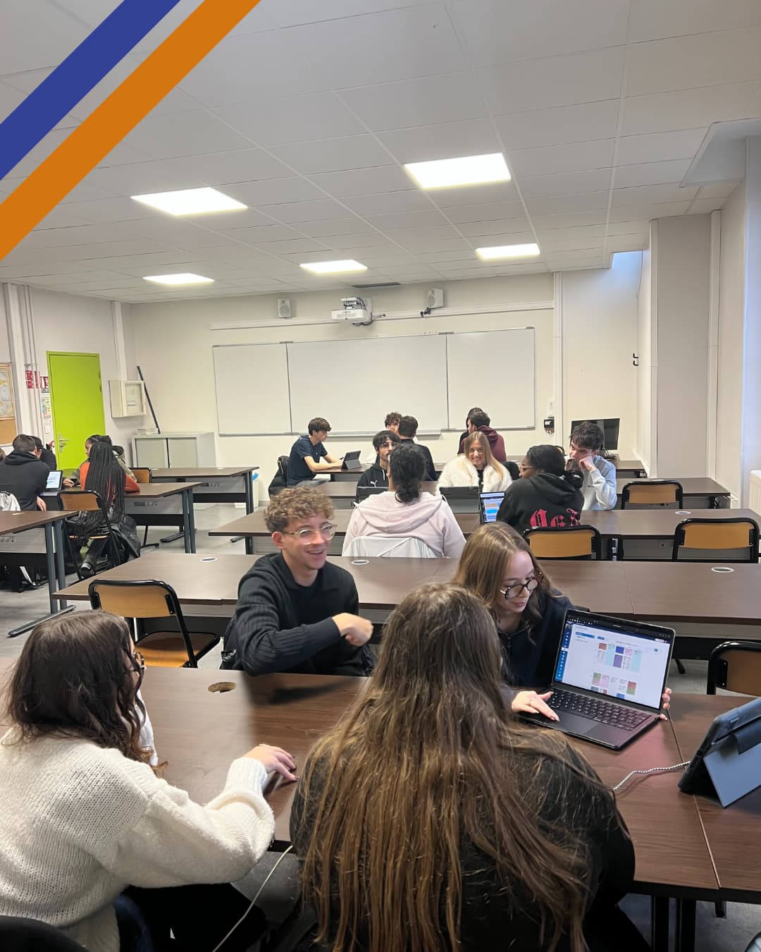 Synergie des formations au Groupe Saint Michel : une rencontre inspirante entre lycéens AGOrA et étudiants en BTS CG
